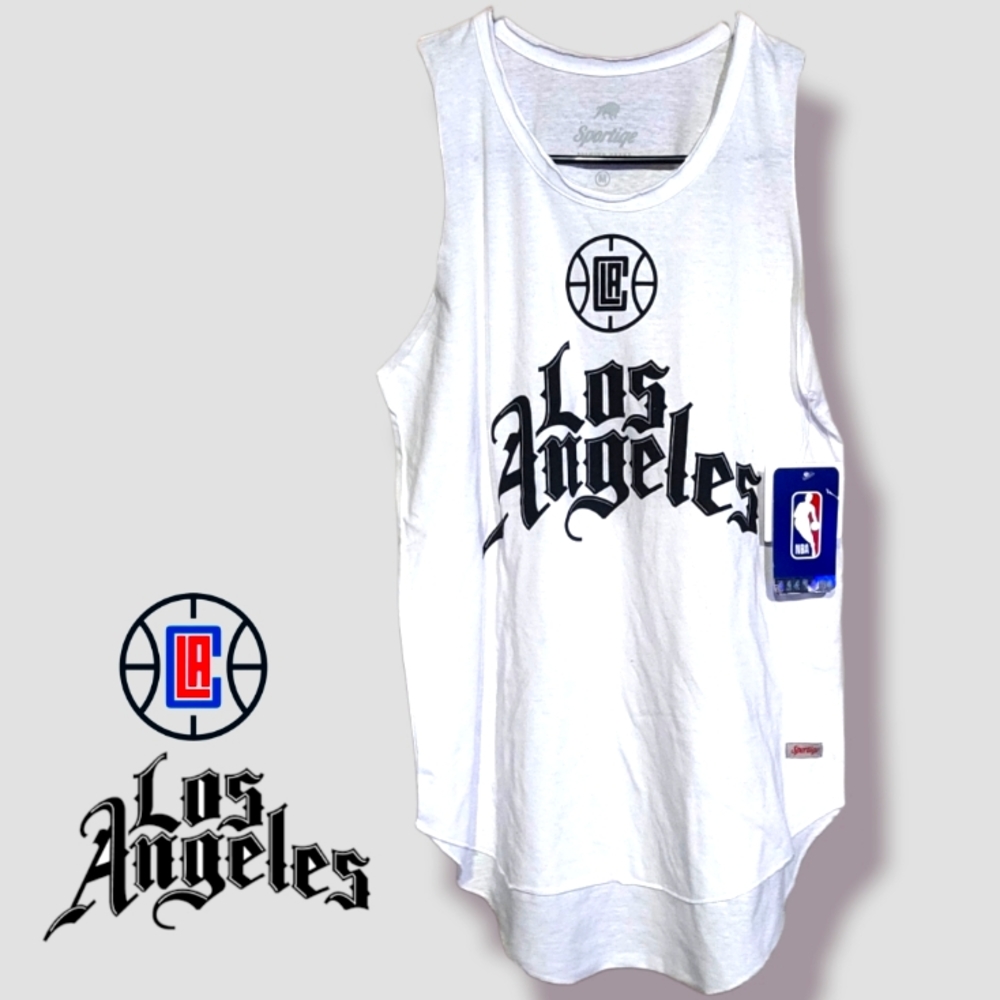 NWT Size Medium Women's Tank Top- Los Angeles Clippers